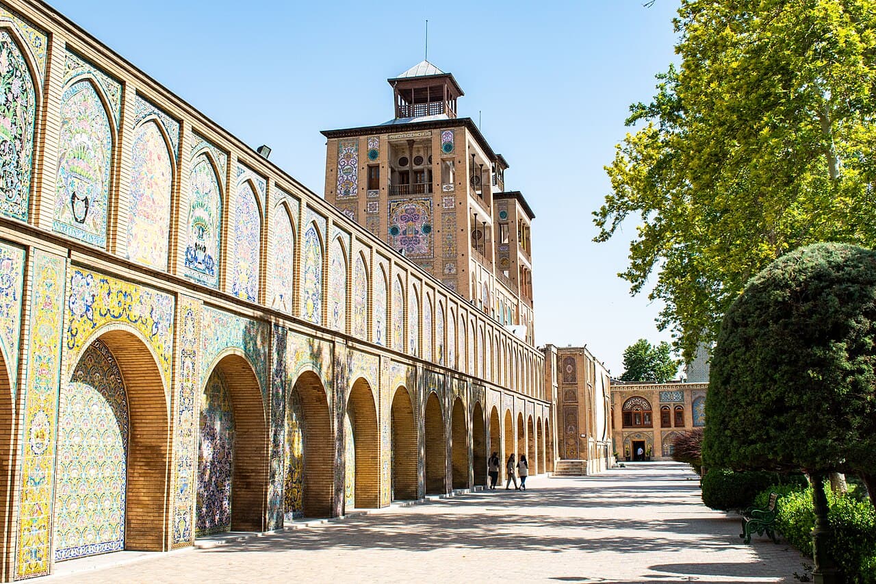 Golestan Palace in Tehran, Iran
