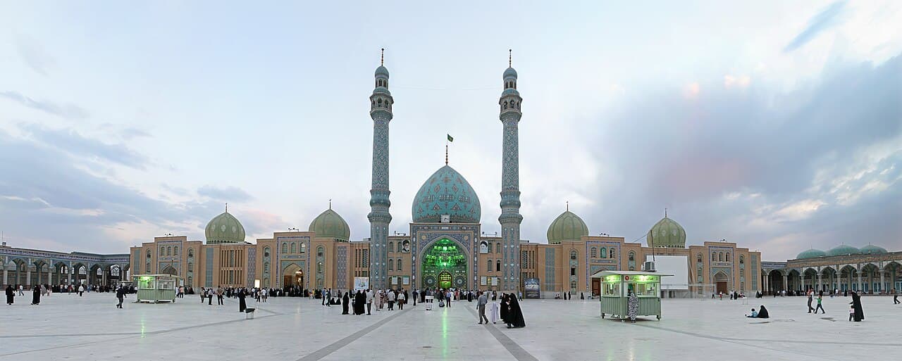 Jamkaran Mosque in Jamkaran near Qom, Iran